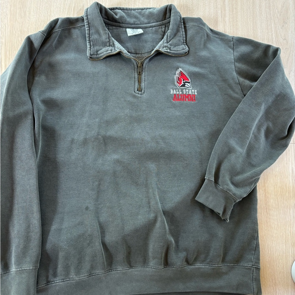 Ball State Alumni Gray Women's Quarter Zip